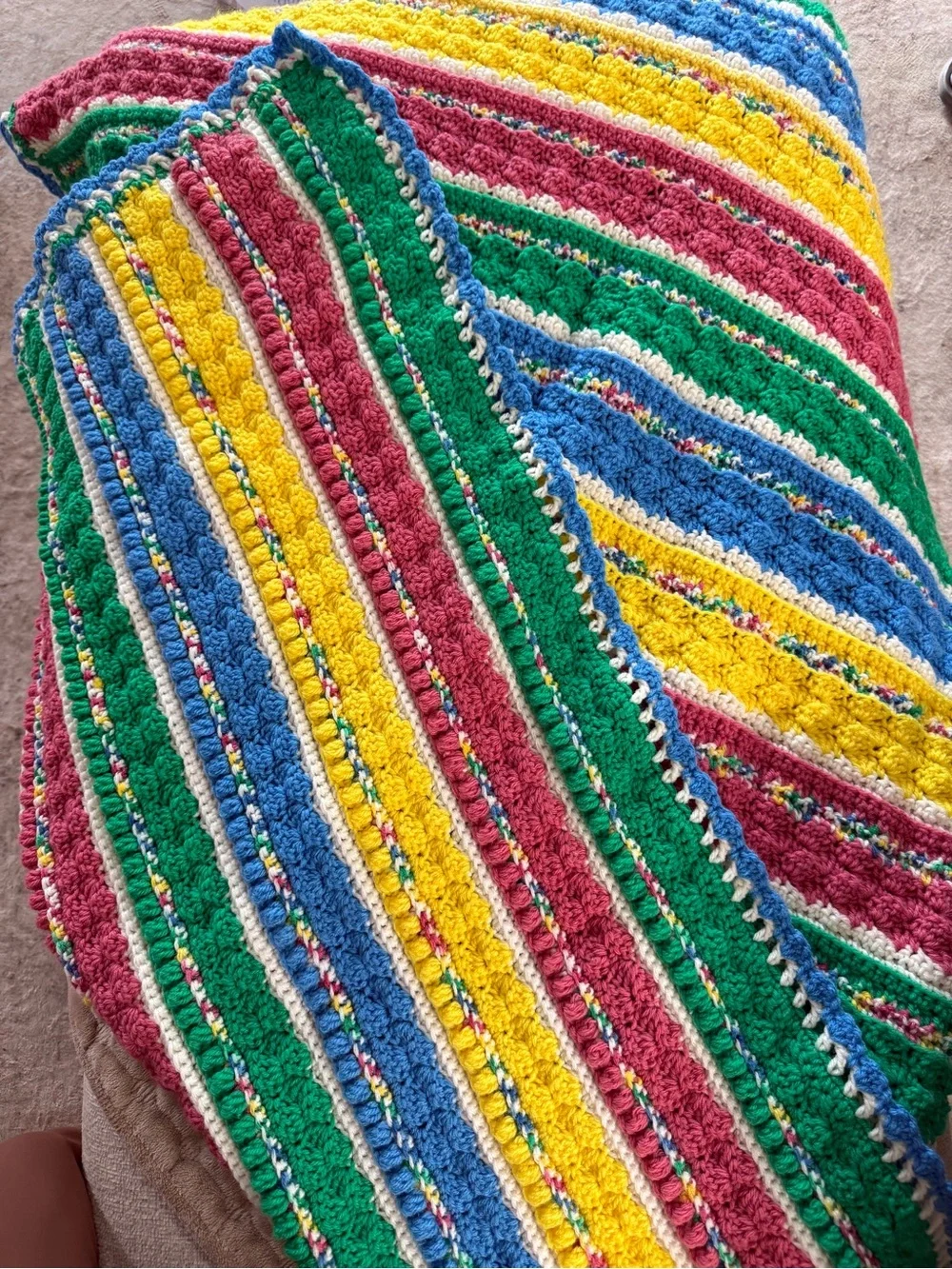 Rainbow Pride Afghan